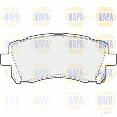 Brake Pad Set, disc brake (PBP7598)