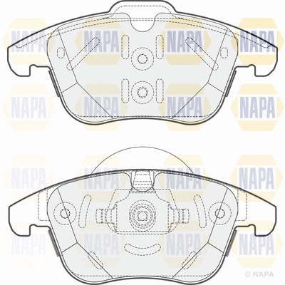 Brake Pad Set, disc brake (PBP7646)