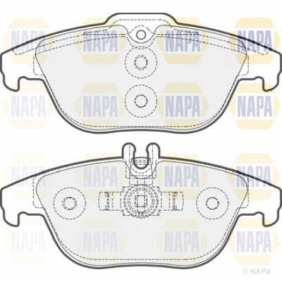 Brake Pad Set, disc brake (PBP7166)