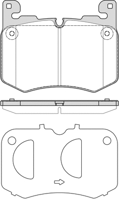 Brake Pad Set, disc brake (PBP7788)