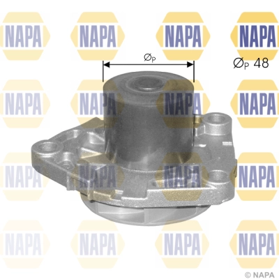 Water Pump, engine cooling (NWP1080)