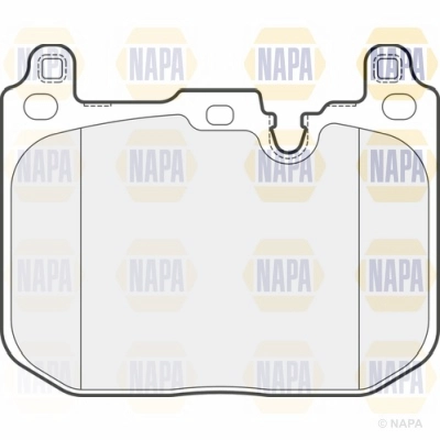 Brake Pad Set, disc brake (NBP1667)