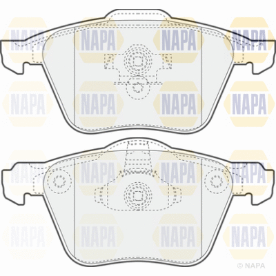 Brake Pad Set, disc brake (PBP7009)