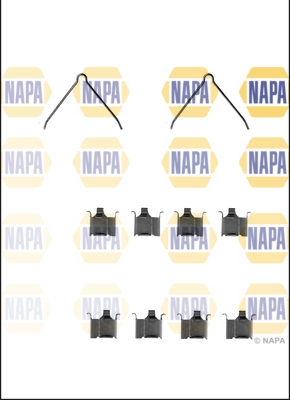 Accessory Kit, disc brake pad (NFK1326)