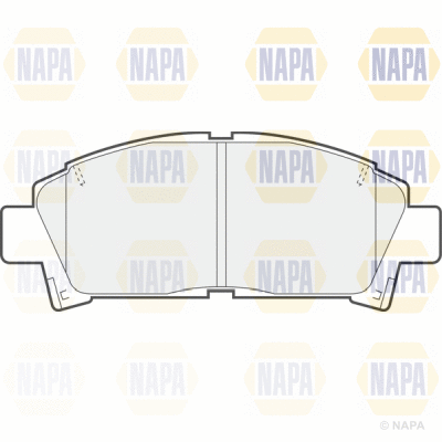 Brake Pad Set, disc brake (PBP7225)