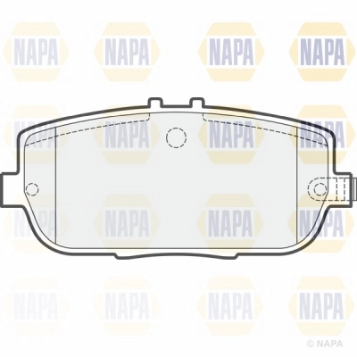 Brake Pad Set, disc brake (NBP1581)
