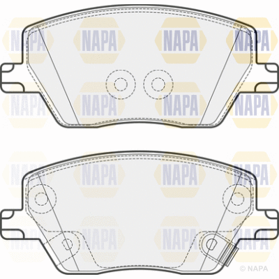 Brake Pad Set, disc brake (PBP7699)