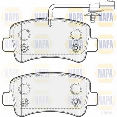Brake Pad Set, disc brake (PBP7482)