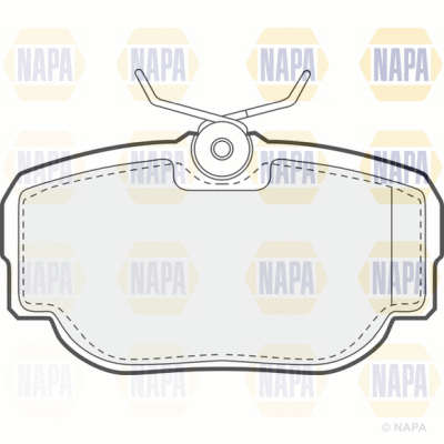 Brake Pad Set, disc brake (PBP7667)
