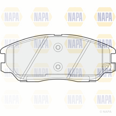 Brake Pad Set, disc brake (PBP7439)