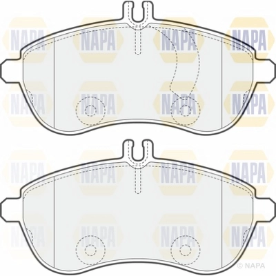Brake Pad Set, disc brake (NBP1226)