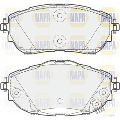 Brake Pad Set, disc brake (NBP1183)