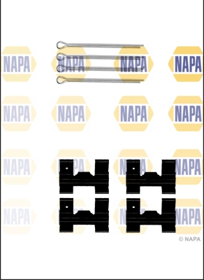 Accessory Kit, disc brake pad (NFK1298)