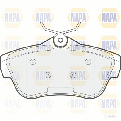 Brake Pad Set, disc brake (PBP7035)