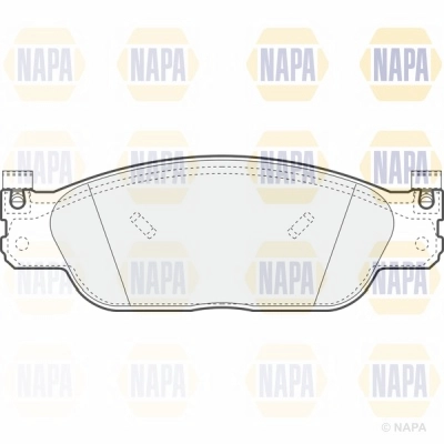 Brake Pad Set, disc brake (NBP1725)