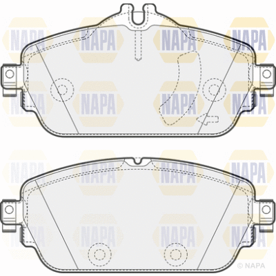 Brake Pad Set, disc brake (PBP7110)