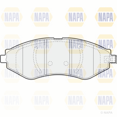 Brake Pad Set, disc brake (PBP7126)