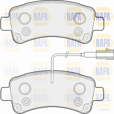 Brake Pad Set, disc brake (PBP7281)