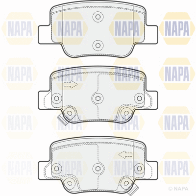 Brake Pad Set, disc brake (PBP7373)