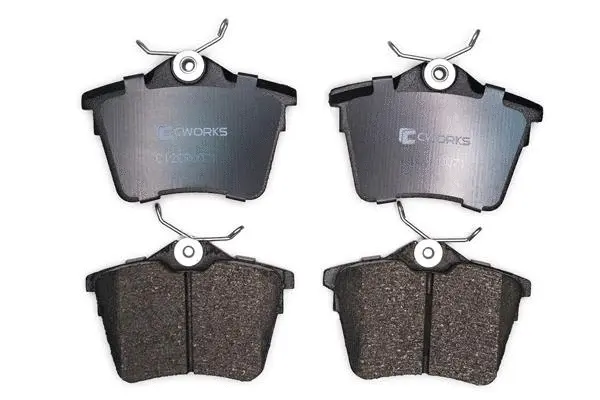 Brake Pad Set, disc brake (C12CR0071)