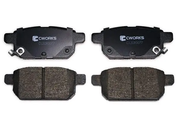 Brake Pad Set, disc brake (C12CR0077)