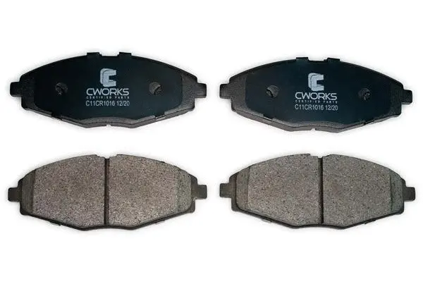 Brake Pad Set, disc brake (C11CR1016)