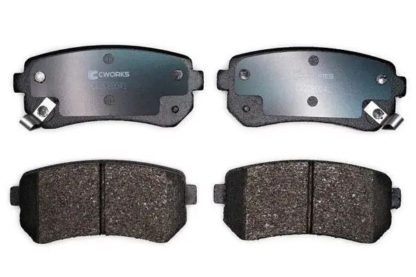 Brake Pad Set, disc brake (C12CR0041)