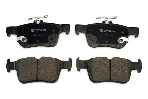 Brake Pad Set, disc brake (C12CR0026)