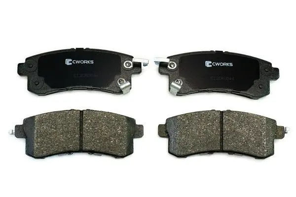 Brake Pad Set, disc brake (C12CR0044)