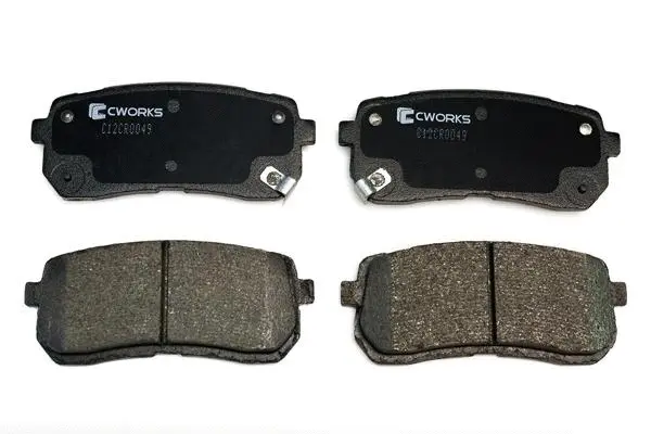Brake Pad Set, disc brake (C12CR0049)