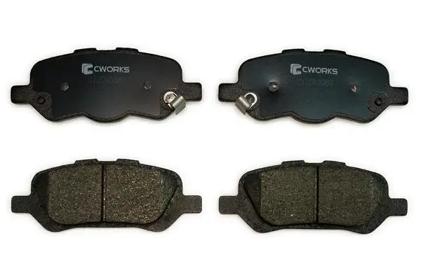 Brake Pad Set, disc brake (C12CR0080)