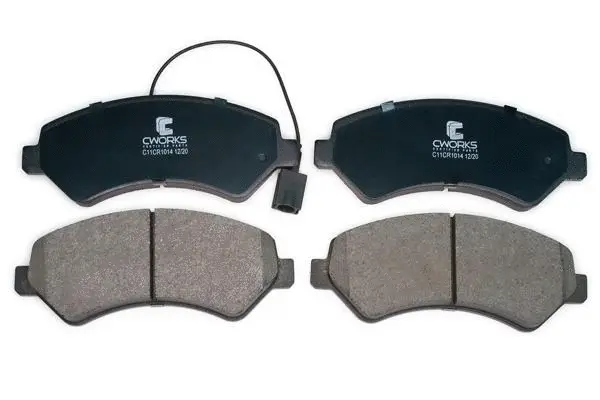Brake Pad Set, disc brake (C11CR1014)