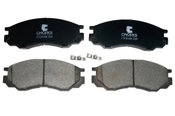 Brake Pad Set, disc brake (C11CR1066)