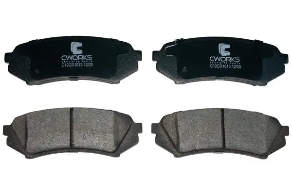 Brake Pad Set, disc brake (C12CR1013)