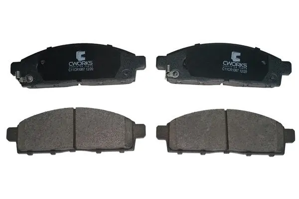 Brake Pad Set, disc brake (C11CR1067)