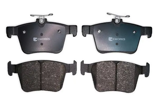 Brake Pad Set, disc brake (C12CR0003)