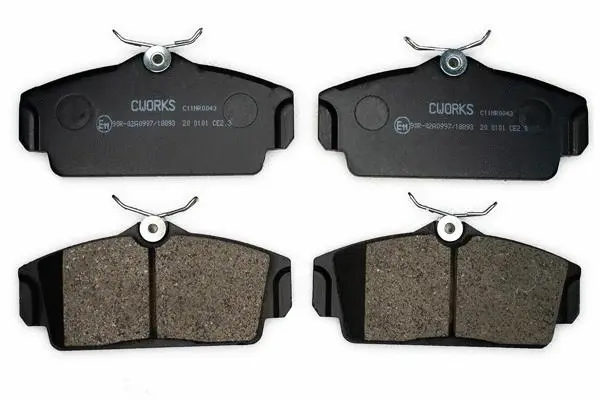 Brake Pad Set, disc brake (C11NR0043)