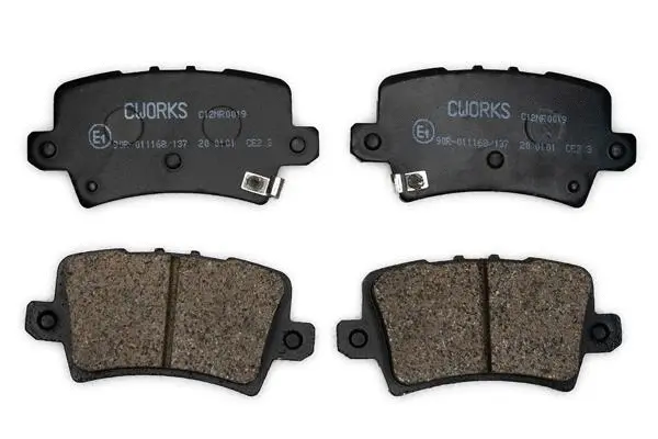 Brake Pad Set, disc brake (C12NR0019)