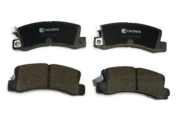 Brake Pad Set, disc brake (C12CR0082)