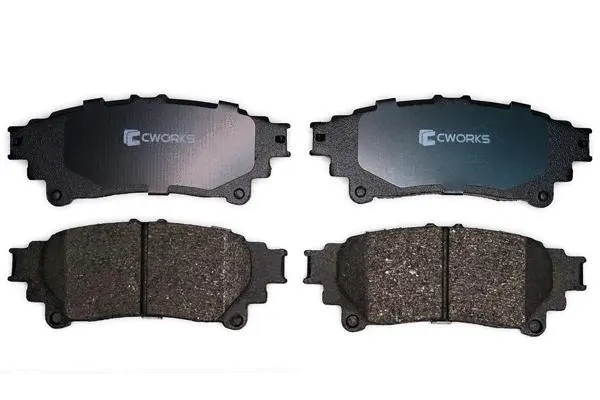 Brake Pad Set, disc brake (C12CR0058)