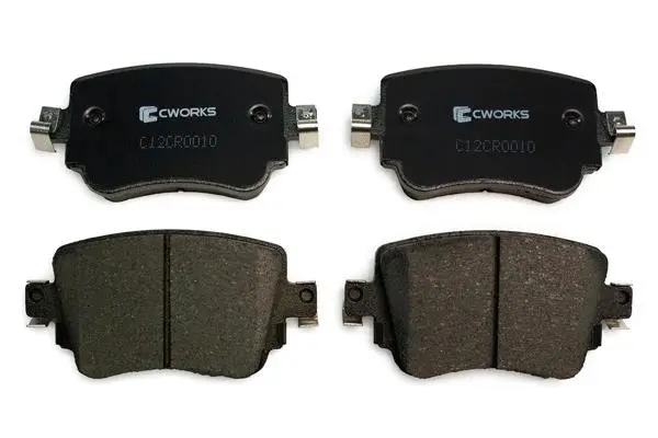 Brake Pad Set, disc brake (C12CR0010)