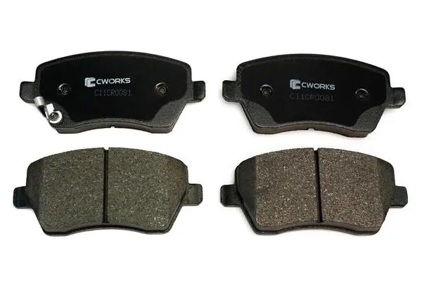 Brake Pad Set, disc brake (C11CR0081)