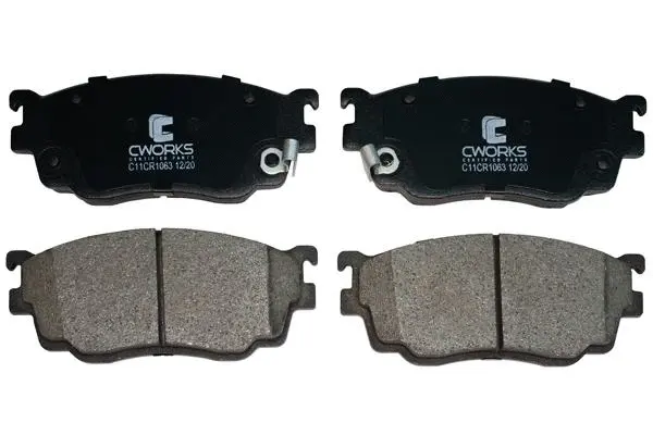 Brake Pad Set, disc brake (C11CR1063)