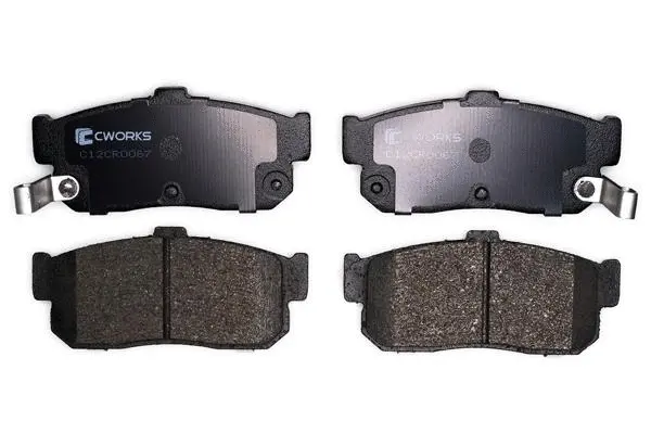 Brake Pad Set, disc brake (C12CR0067)
