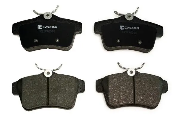 Brake Pad Set, disc brake (C12CR0018)