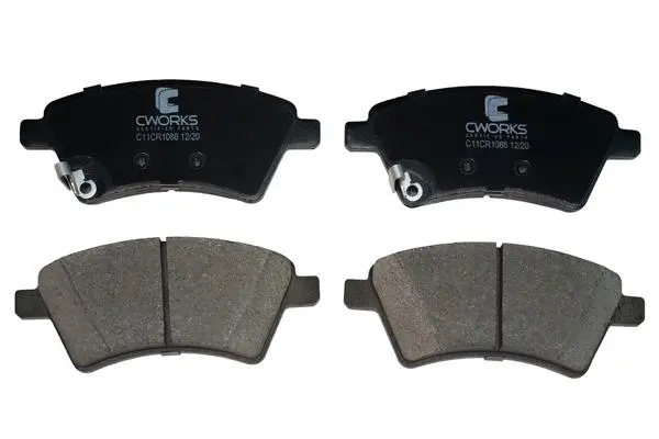 Brake Pad Set, disc brake (C11CR1086)