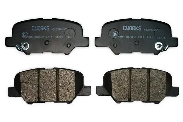 Brake Pad Set, disc brake (C12NR0037)