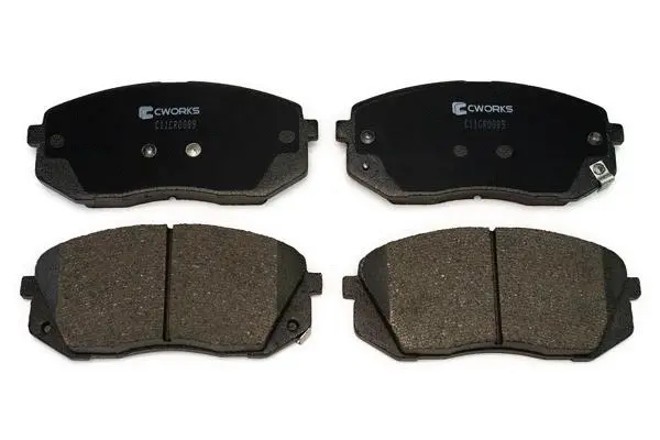 Brake Pad Set, disc brake (C11CR0089)