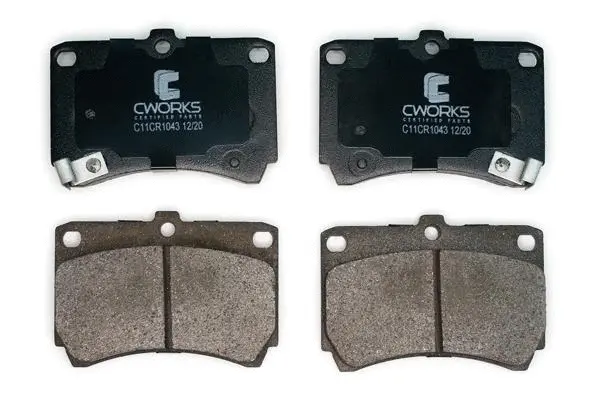 Brake Pad Set, disc brake (C11CR1043)