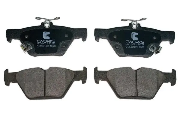 Brake Pad Set, disc brake (C12CR1020)
